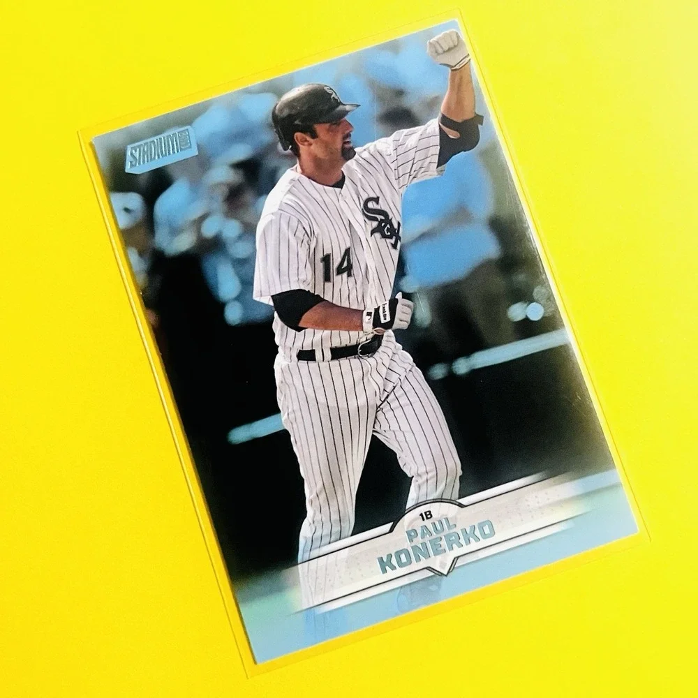 2025 Topps Stadium Club Paul Konerko Light Blue Parallel #53‎ White Sox